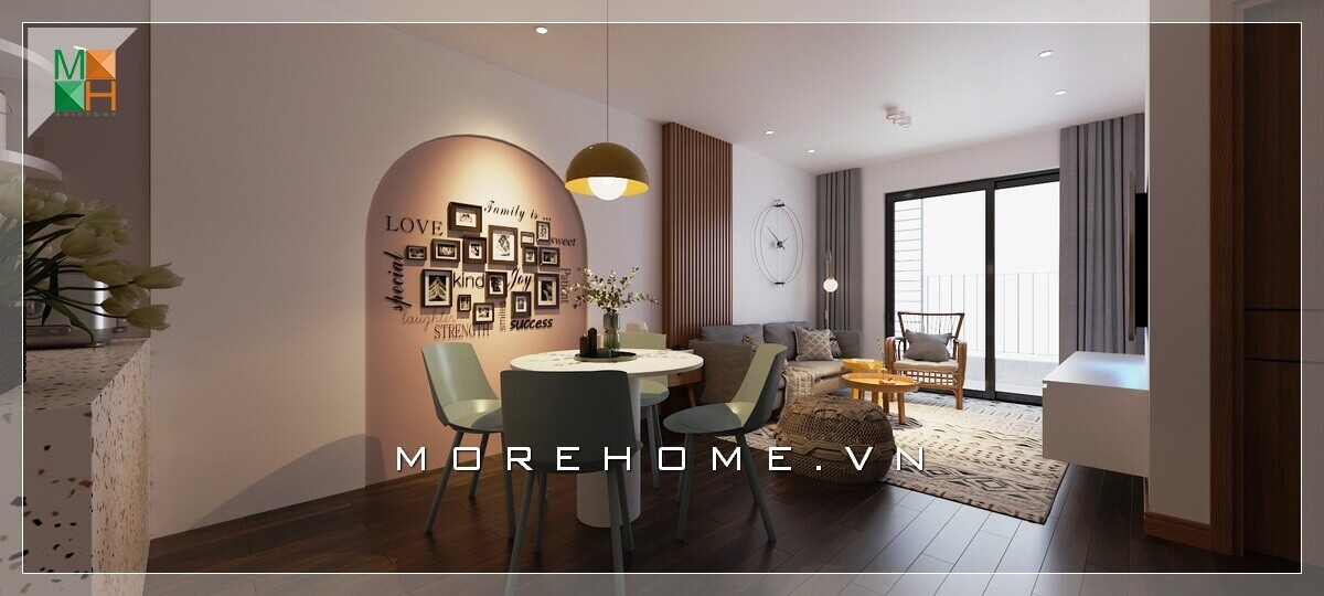 Hình ảnh đẹp về các mẫu trang trí nội thất chung cư | Morehome