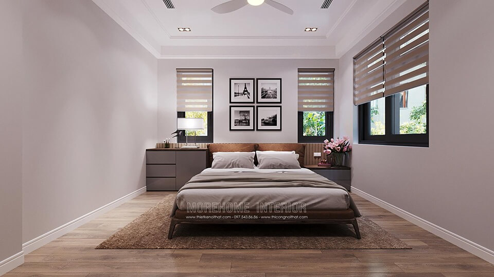 Giường ngủ biệt thự Giường ngủ biệt thự