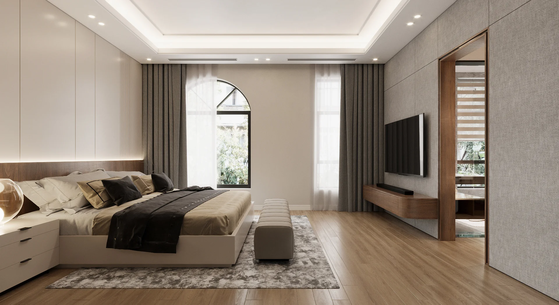 Khớp nối trần
với đồ nội thất